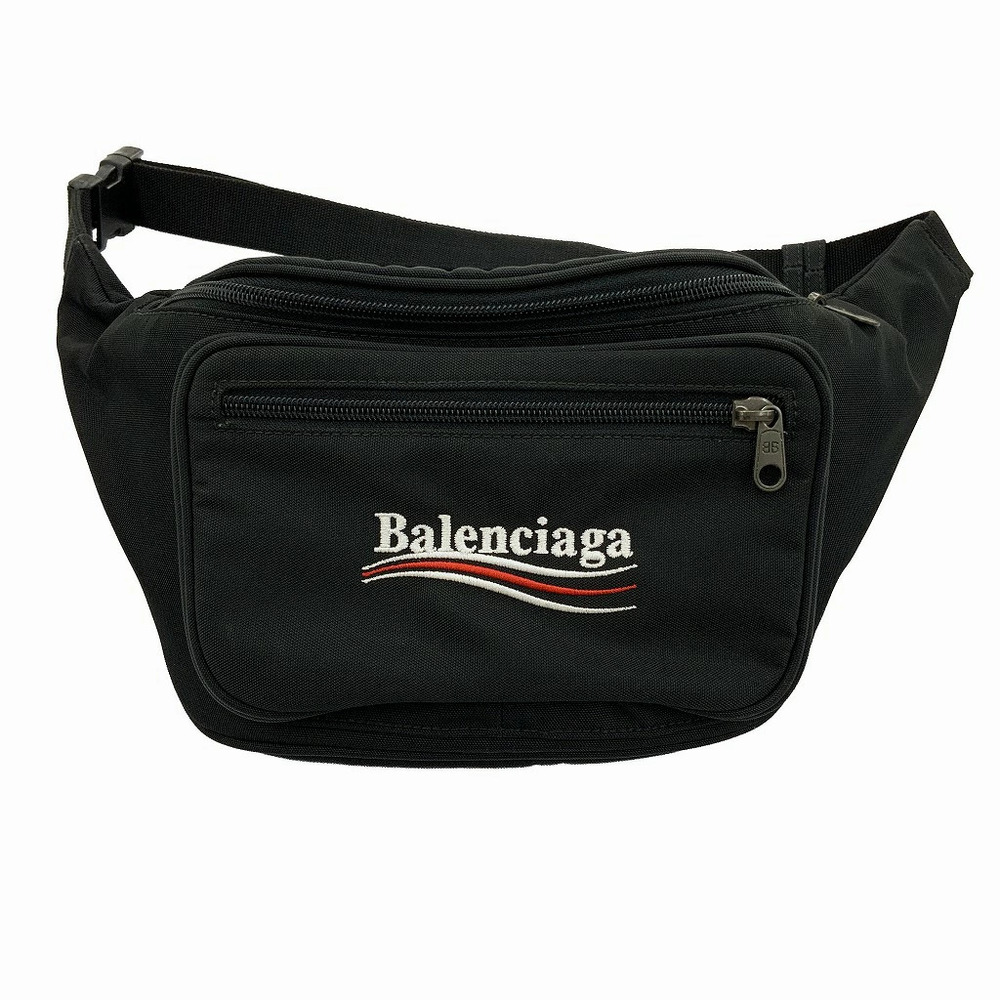 Balenciaga Explorer Belt Bag Body Bum Crossbody Belt Black Logo
